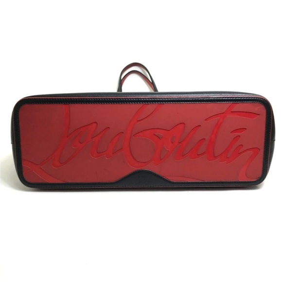 Christian Louboutin Black Tote with Stud Accents - Picture 4 of 11